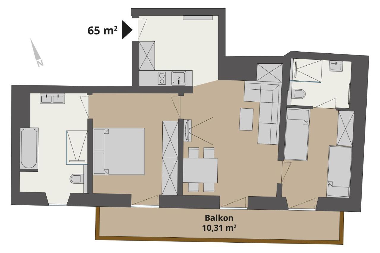 Steinergut Apartments Sankt Martin bei Lofer Eksteriør bilde